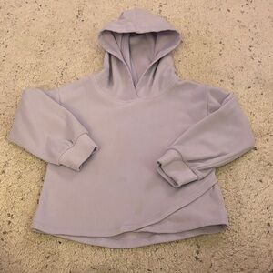 OshKosh Size 3T Lavender Hooded Sweater